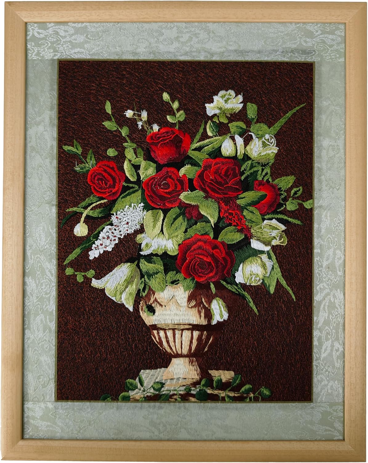 Silk Art: Hand-embroidered Chinese Landscape Painting