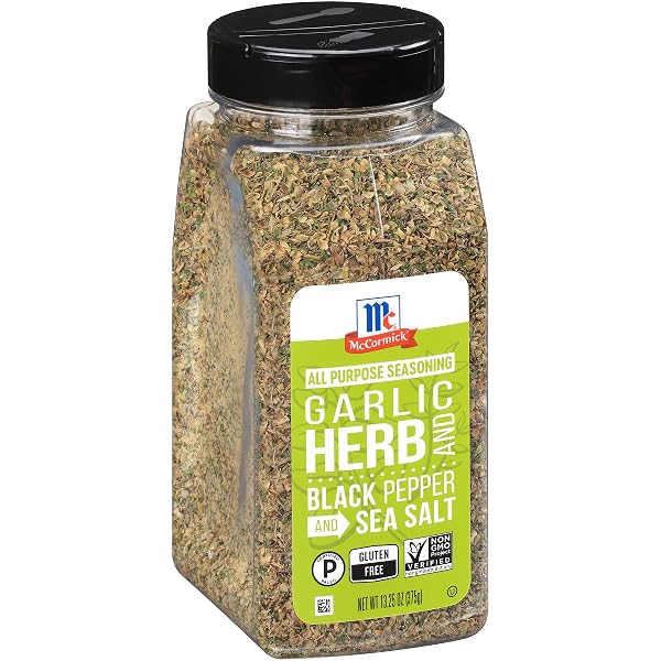 McCormick Garlic, Herb and Black Pepper and Sea Salt All Purpose Seasoning