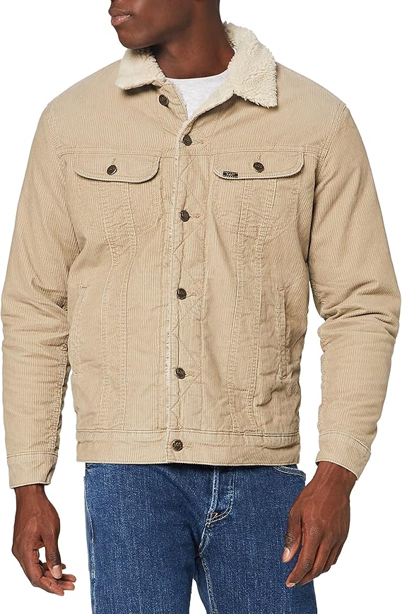 sherpa man jacket