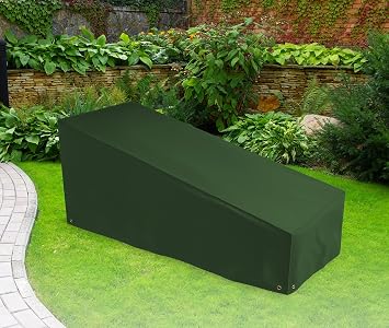 Bosmere Protector 6000 | Sun Bed Garden Furniture Cover | L 220cm W 80cm H 55cm | 100% Waterproof, UV Protected, Heavy Duty 600D | | C566