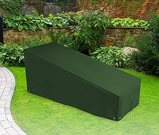 Bosmere Protector 6000 | Sun Lounger Garden Furniture Cover | L 175cm W 76cm H 76cm | 100% Waterproof, UV Protected, Heavy Duty 600D | 6 Year Guarantee | C565