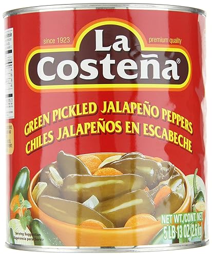 Miniatura 9 de LA COSTENA PIMIENTA JALAPENO ENTERA #10 93OZ