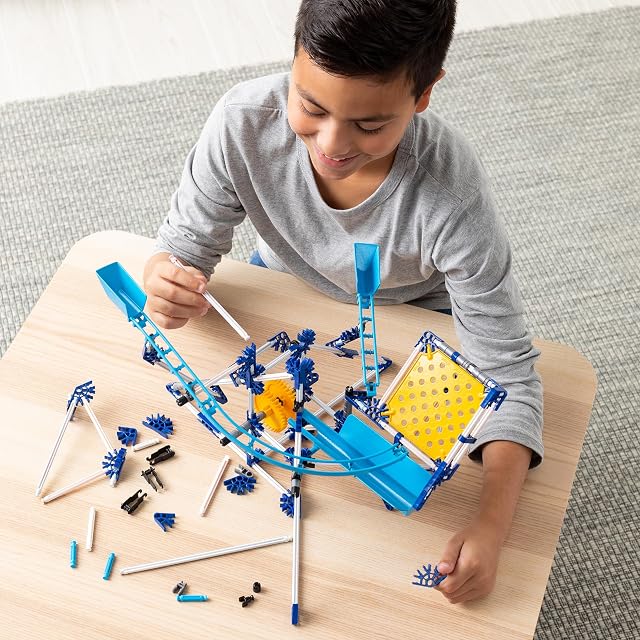 Foto 5 de 8 de K'Nex Marble Run - Set de construcción con 3 Modelos (motorizados), más de 350 Piezas, Juguetes…