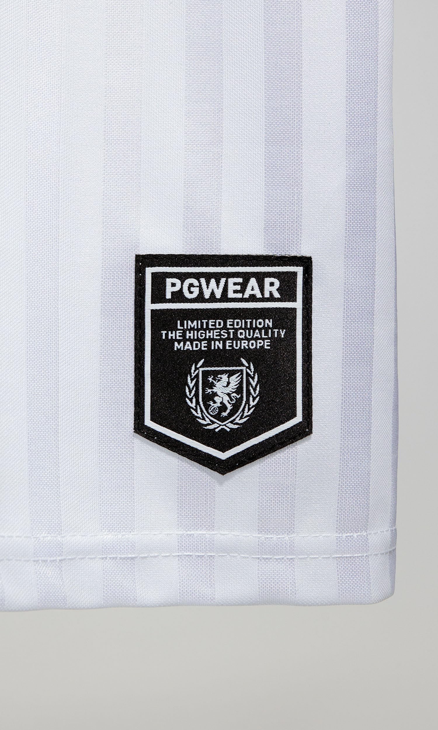 PGWEAR Fußball Trikot – Herren Trikot im Deutschland-Stil mit Rückennummer 12 – Limitierte Edition – Made in Europe