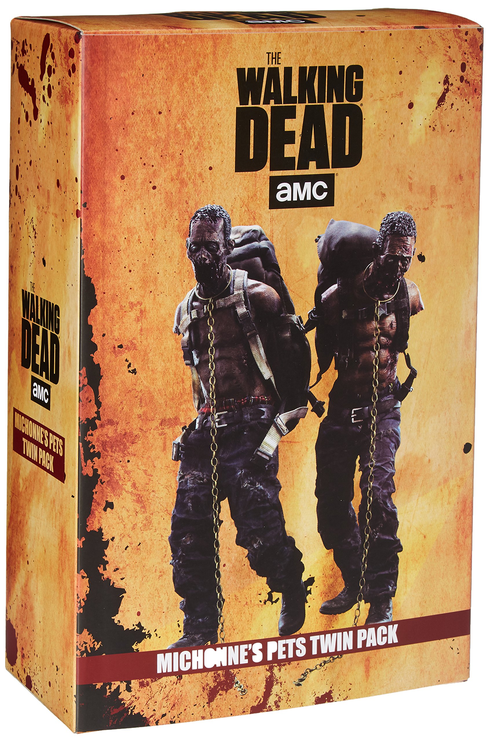 WALKING DEAD MICHONNE'S PET ゾンビフィギュア 2体 Amazon.co.jp: Walking Dead - Pack of 2 Figurines Michonnes Pet