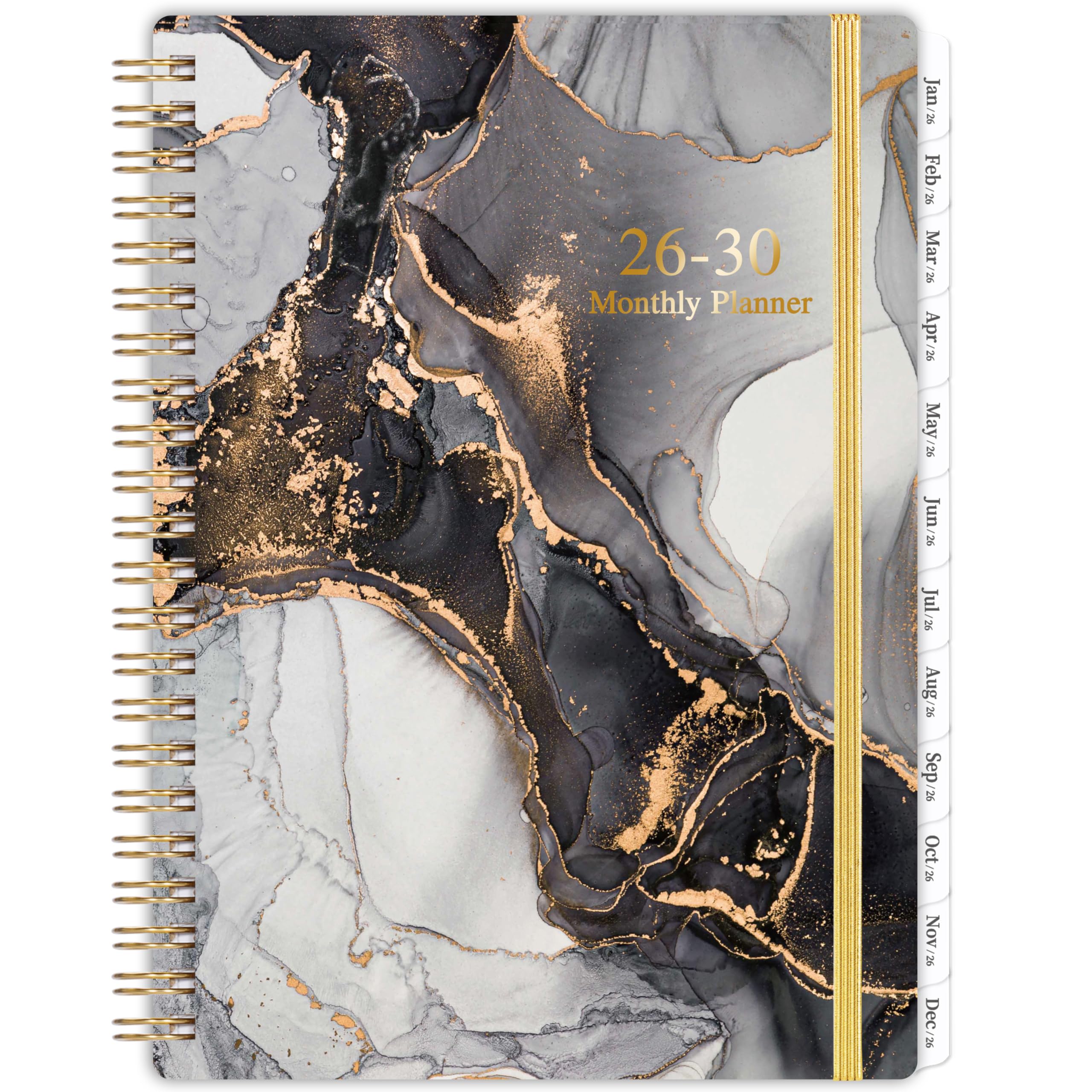 Artfan 2026-2030 Monthly Planner Spiral Bound - 5 Year Monthly planner/Calendar 2026-2030, Jan.2026 - Dec.2030, 8.5" x 6.4", 60 monthly Planner