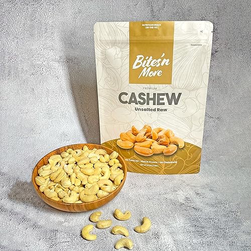Miniatura 3 de Bites'n More Anacardo crudo premium de 2 libras (32 oz)