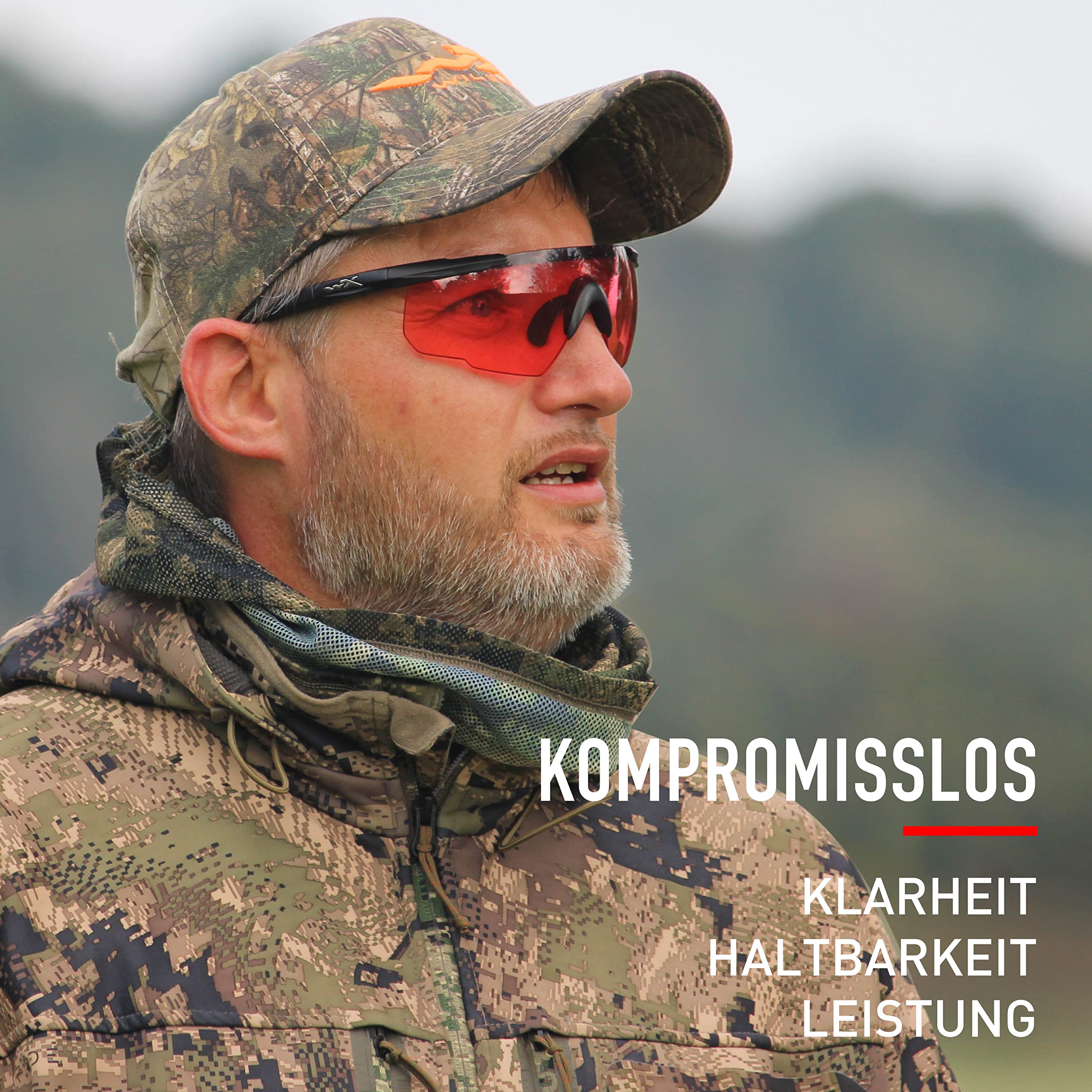 Wiley X Herren Saber Advanced Schutzbrille (1er Pack)