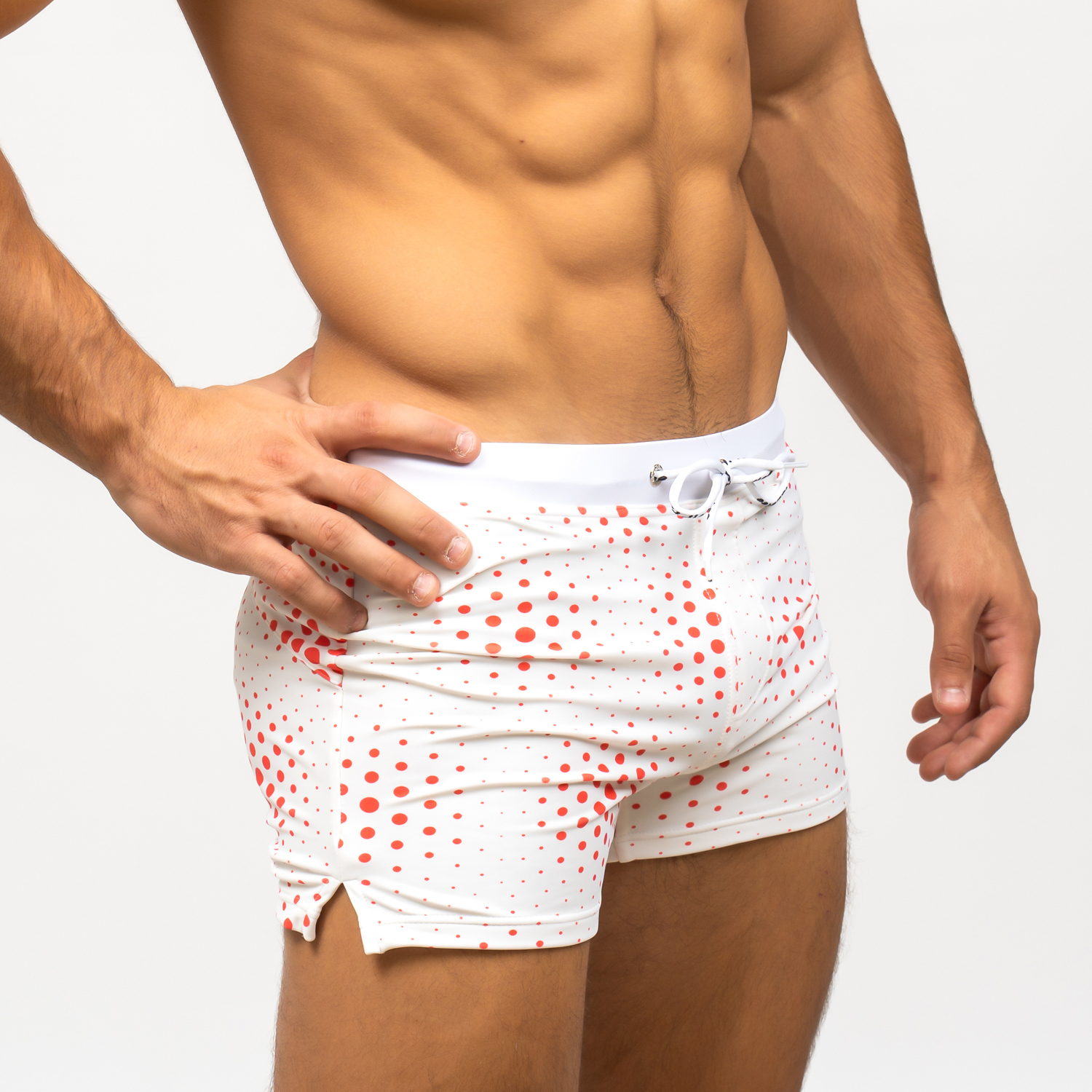 ドミンゴ　PAA PRIMEFLEX SQUARE CUT SHORTS Taddlee Men Swimwear Swim Boxer Brief Bikini Surfing Trunks