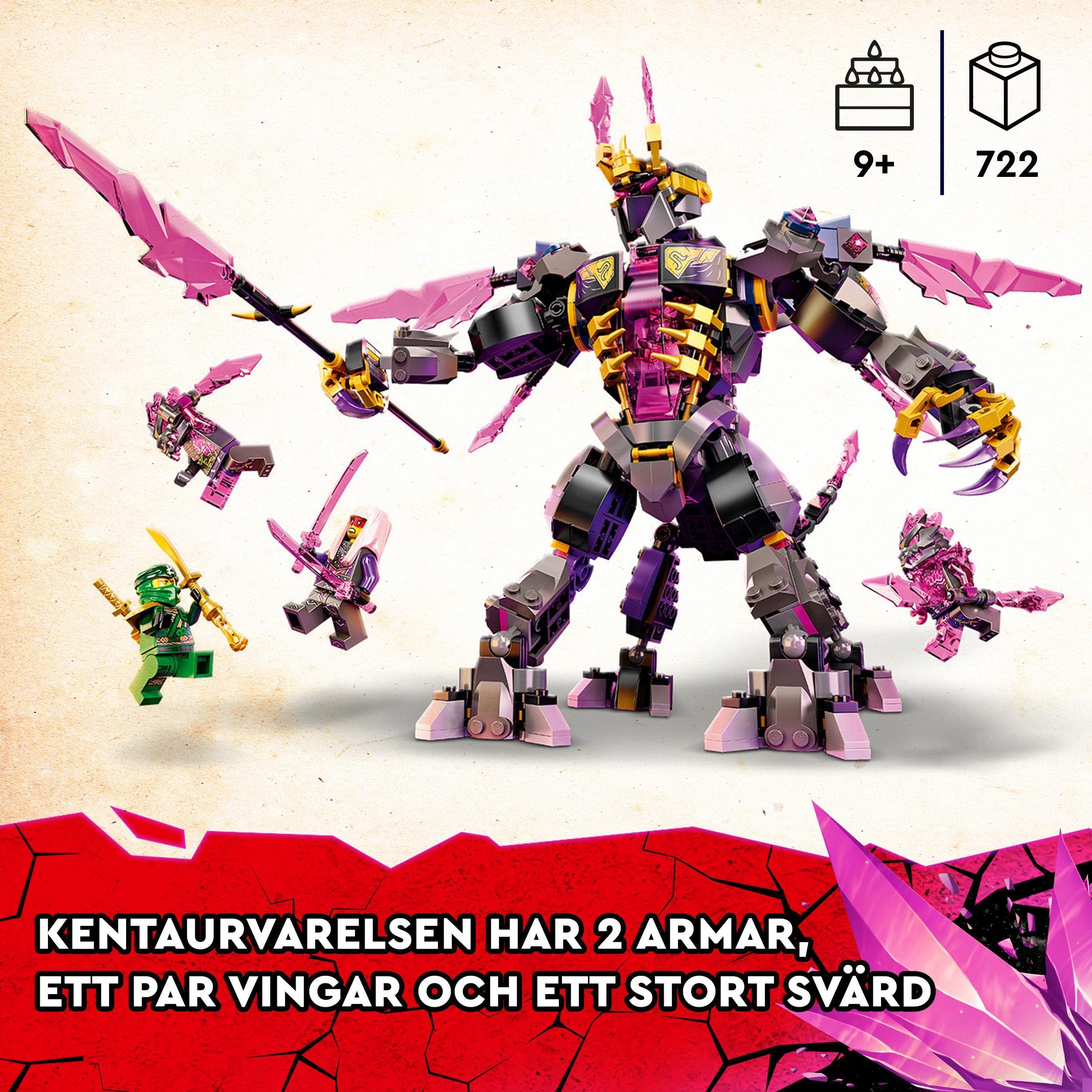 LEGO Ninjago 71772 The Crystal King (722 Pieces) : Amazon.sg: Toys