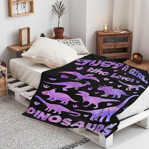 Vista 52 de Manta Personalizada con Nombre de Dinosaurio Regalos Personalizados Mantas de Franela Súper Suaves y Ligeras Manta para Niños, Adultos, Adecuada