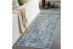 Morebes Washable Small Runner Rug for Entryway Kitchen