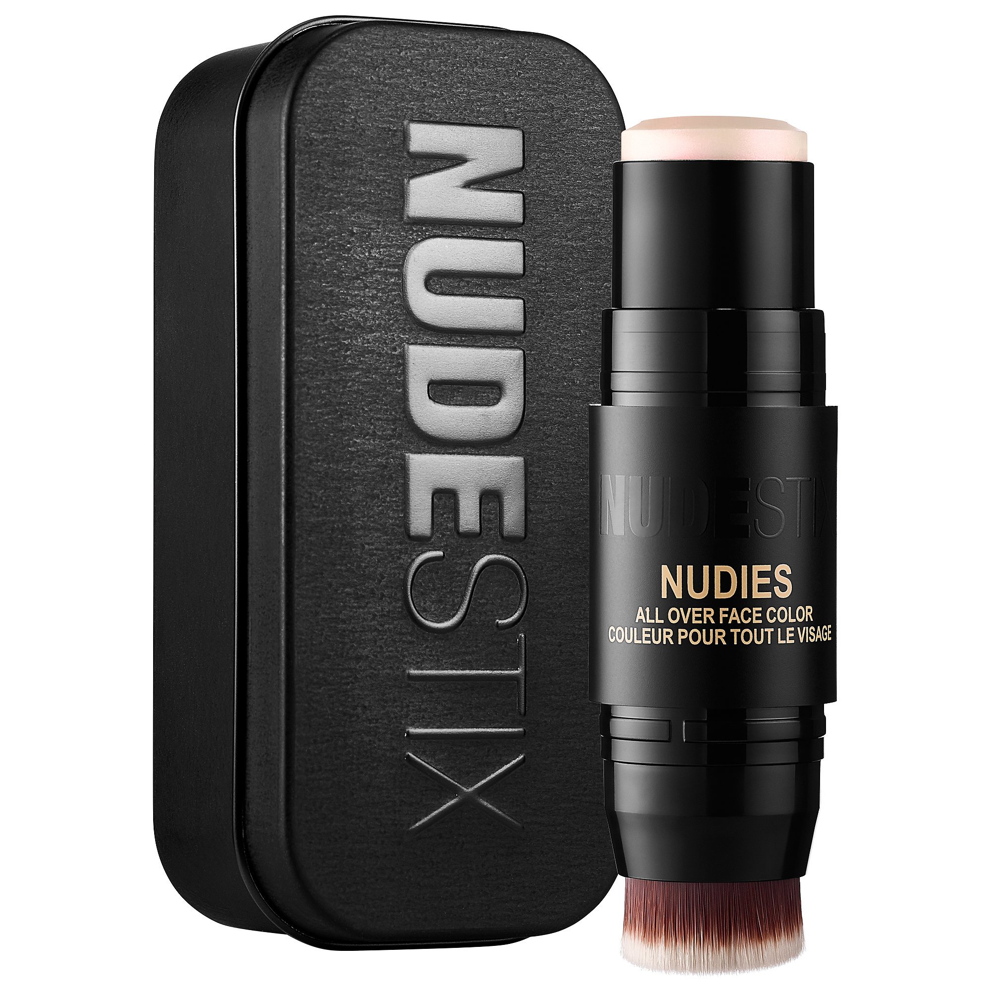 NudestixNudies All Over Face Color Bronze + Glow (Illumi-Naughty - Hilite + Glow: pop of pearl)