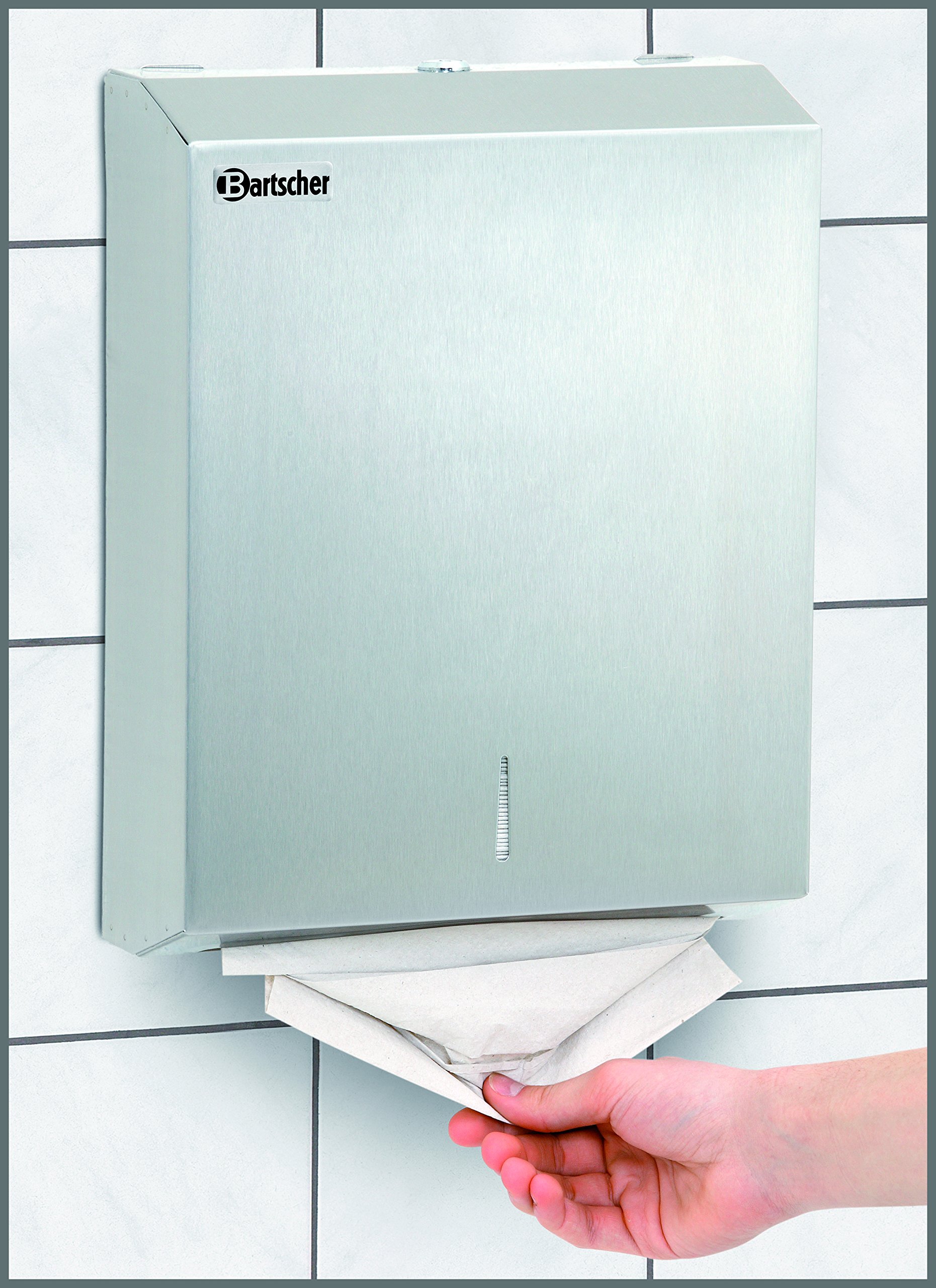 Bartscher Dispensador de toallas de papel para montaje en pared - 850006