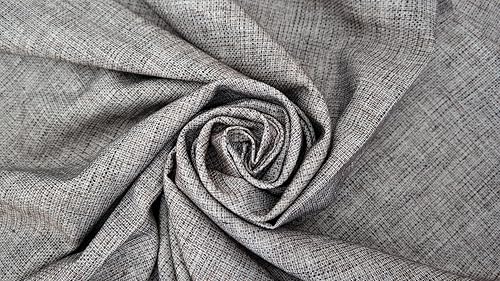 Miniatura 6 de Tela de tweed de algodón de lino marrón Material duradero de calidad para coser, manualidades y decoración del hogar