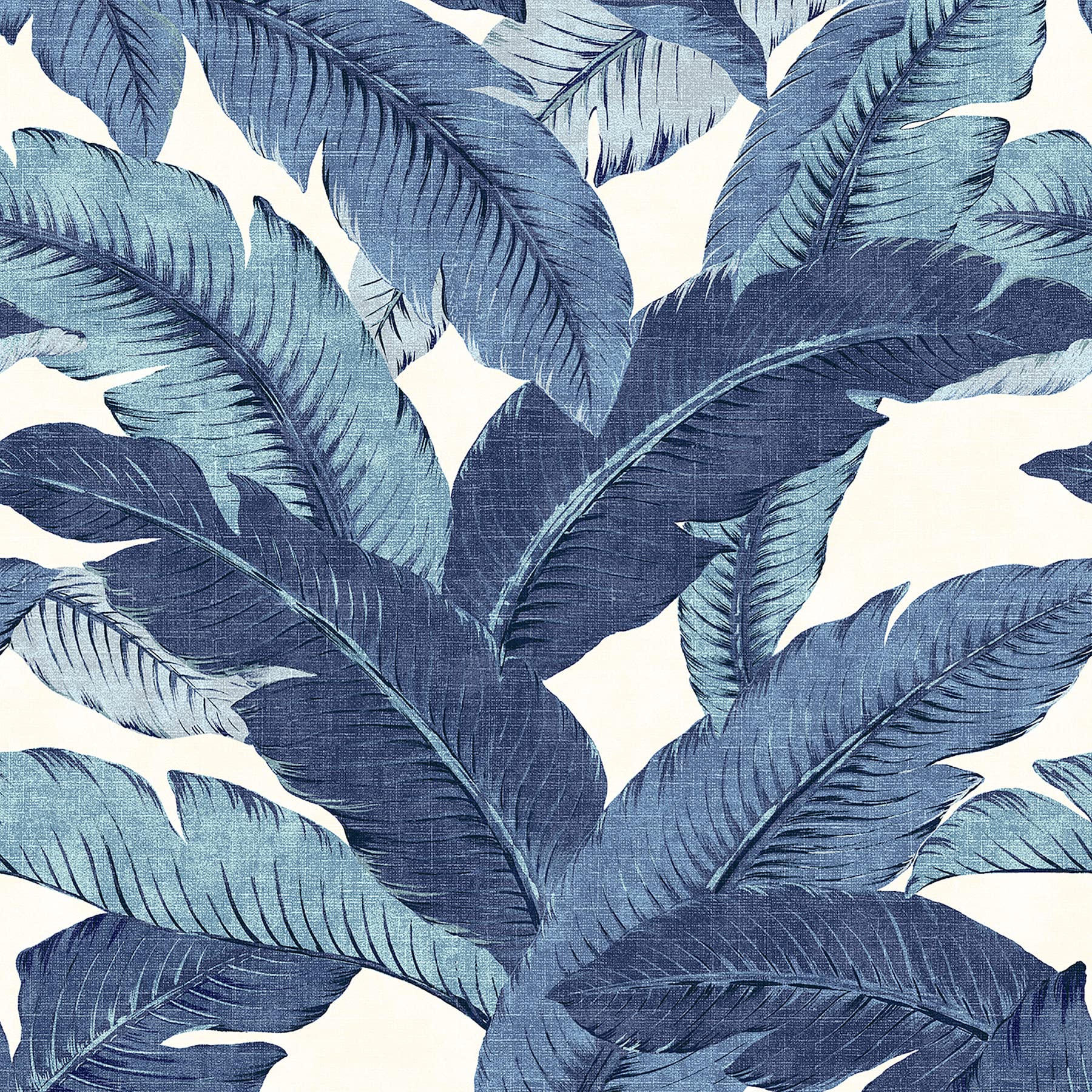 Papier peint autocollant palmiers Tommy Bahama Azure pour salon