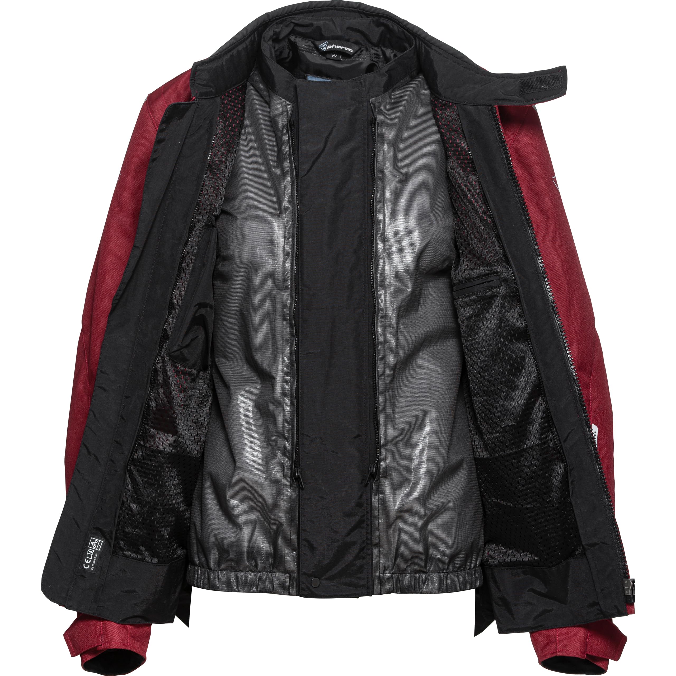 Pharao Sitka WP Chaqueta textil para mujer, transpirable, resistente al agua, protección