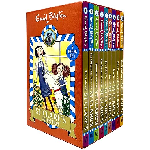 St Clare's Collection 9 Books Box Set by Enid Blyton