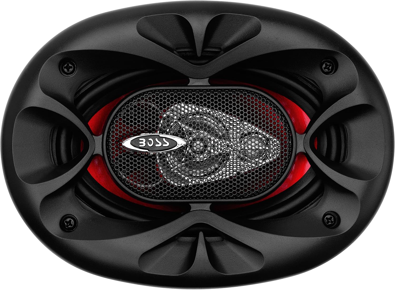 BOSS Audio Systems CH4630 Chaos Exxtreme Series 4 x 6 Inch Car Door Speakers - 250 Watts Max (per Pair), Coaxial, 3 Way, Full Range, 4 Ohms, Sold in Pairs, Bocinas para Carro