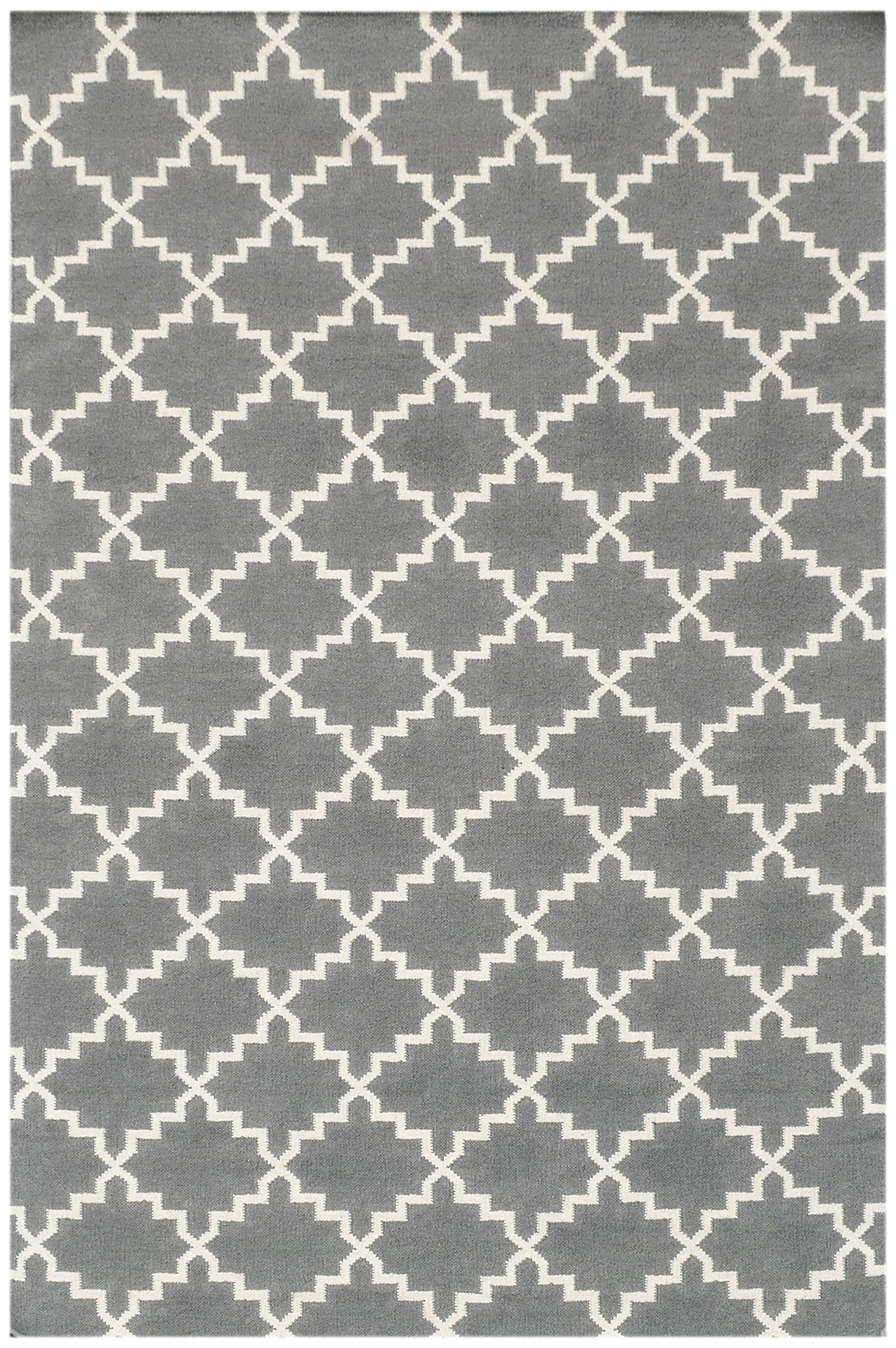Eugenie Grey 140 x 200 cm tapis facile à nettoyer pour sol froid
