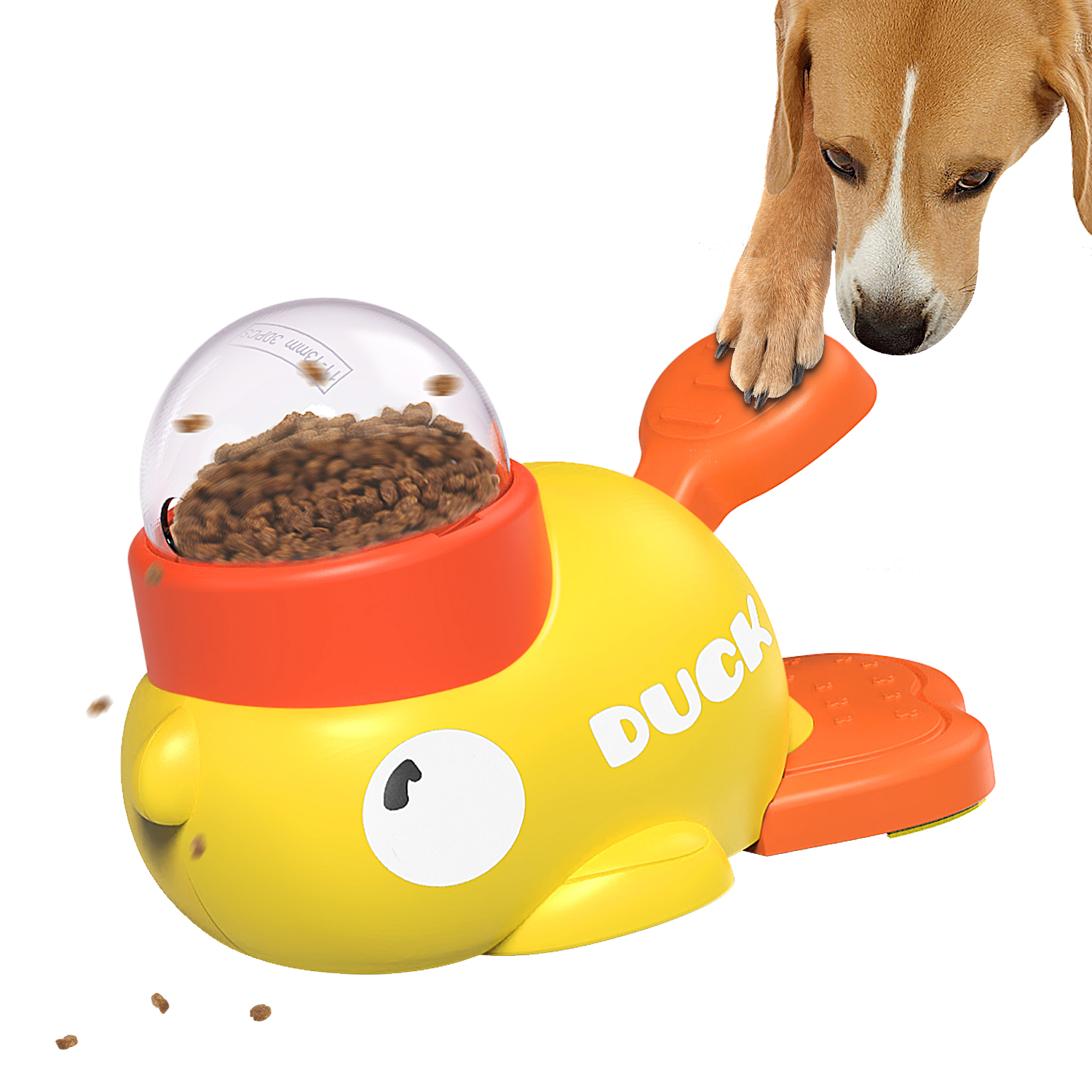 Amazon.com : Dog Interactive Treat Dispenser Toy, Food Puzzle Slow
