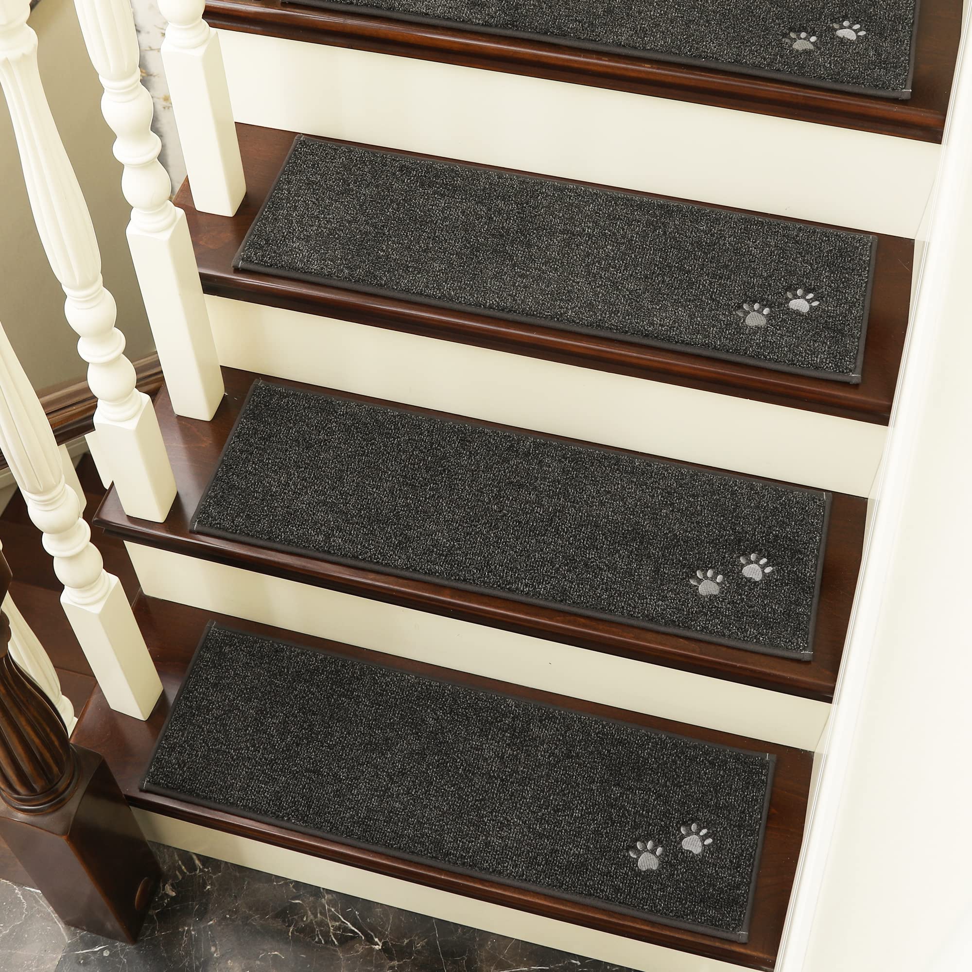 Alfombrillas para peldaños interiores para evitar resbalones de ancianos