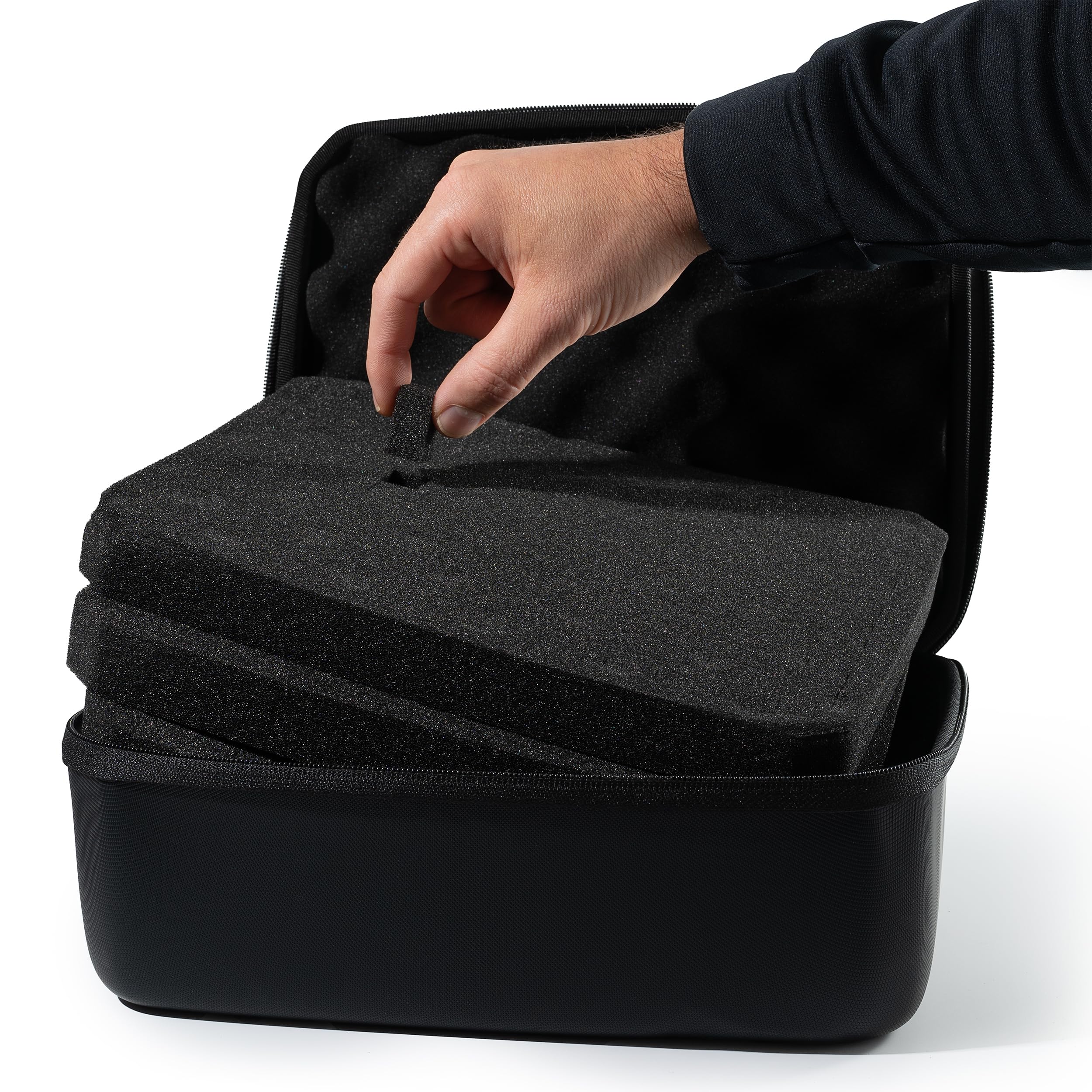 Funda rígida Protectora con Espuma Personalizable, Funda rígida Ligera para electrónica, cosméticos, Maquillaje y más, protección EVA