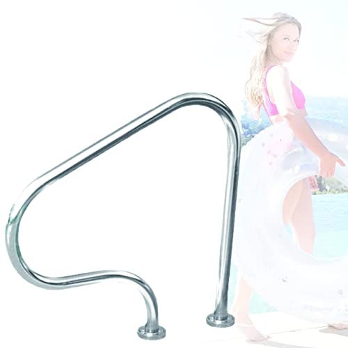 Poolleiter Hochbeckenleiter,Schwimmbadleiter rutschfest,Edelstahl Poolleiter,Bootsleiter Aus Edelstahl, Bootsleiter,Teleskopisch, Marine-Docktreppe, Geschweißt