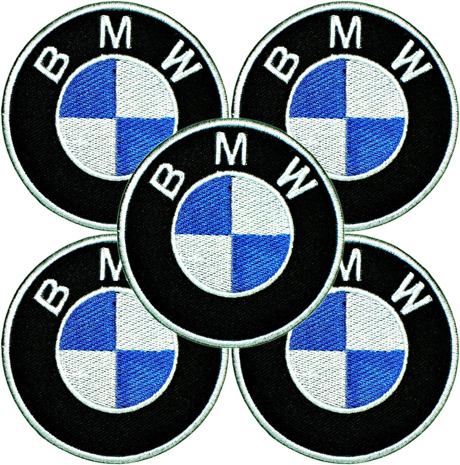 BMW Motors Car Auto Racing Motorsport CB001 T Shirt Iron on Patches (Lot 5 pcs)