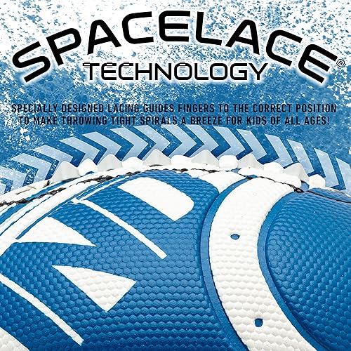 Vista 106 de Franklin Sports - Balones de fútbol americano juveniles de todos los equipos de la NFL, juego de balón infantil pequeño de 8.5 pulgadas + inflador