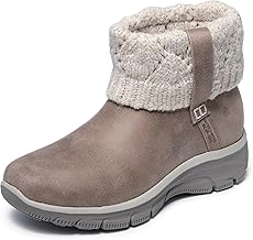 Skechers Women's Easy Going-Cozy Weather 2-Hands Free Slip-ins Ankle Boots