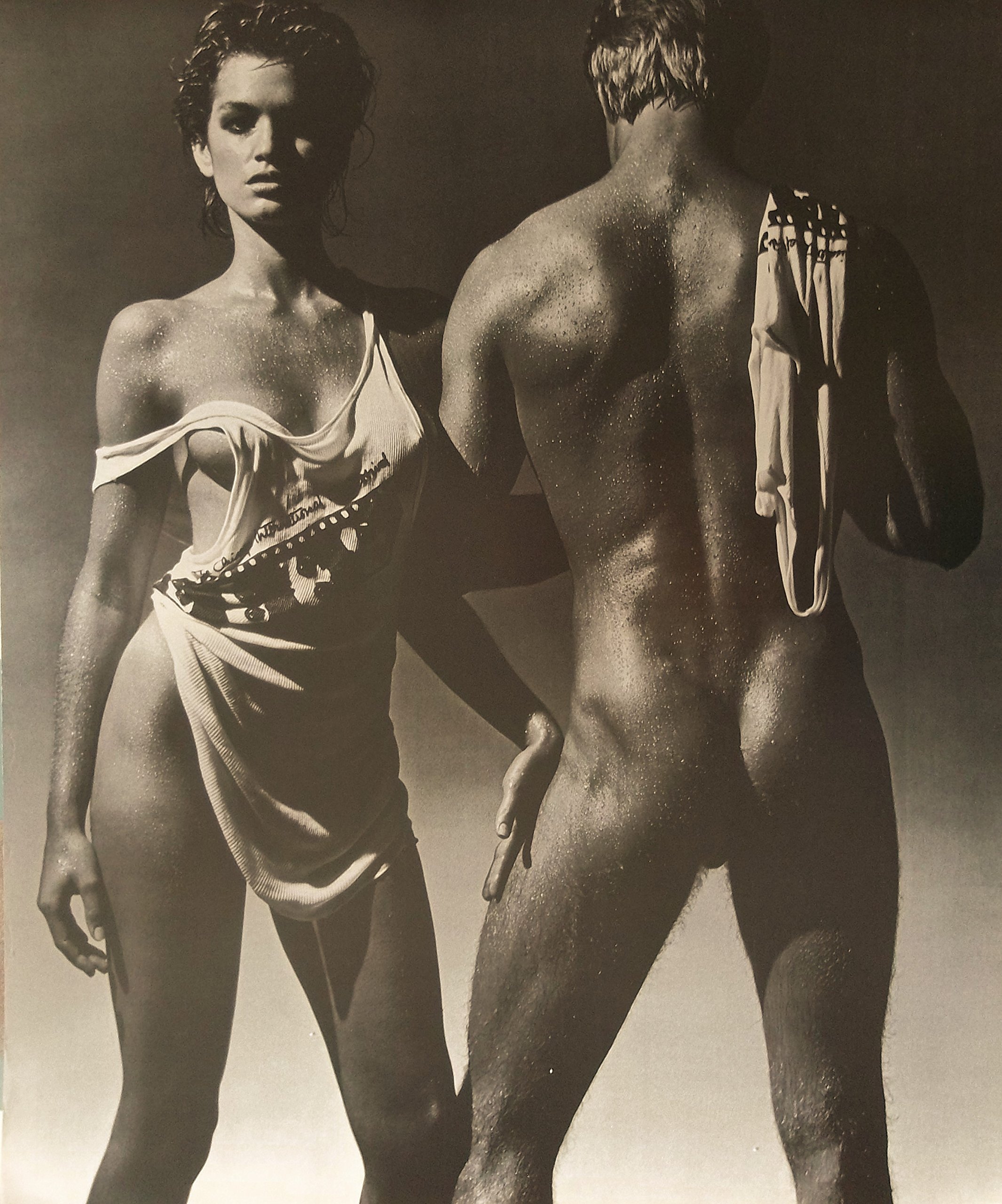 Sconosciuto Film festival di Skrebneski, 69 x 81 cm, Cindy Crawford Wall Art