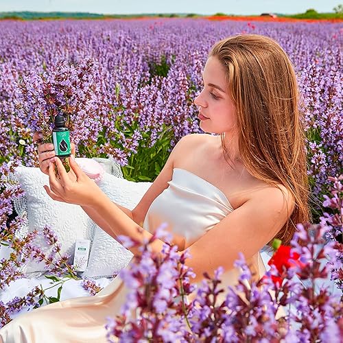 Miniatura 6 de Essences Bulgaria Agua floral de salvia orgánica de 8.5 onzas líquidas  8.5 fl oz  100% natural  Niebla de belleza refrescante antiedad