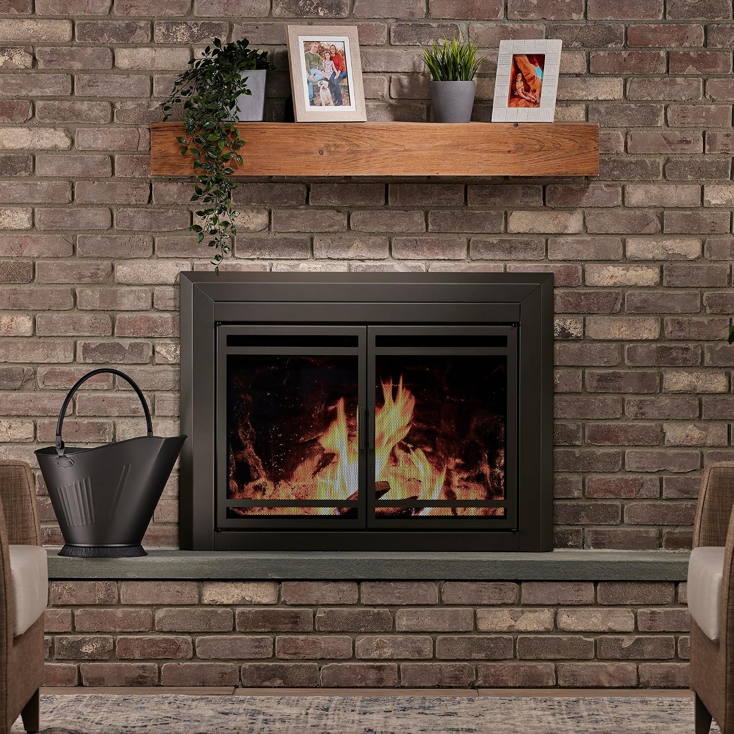 UniFlame Black Coal Hod (C-1704)