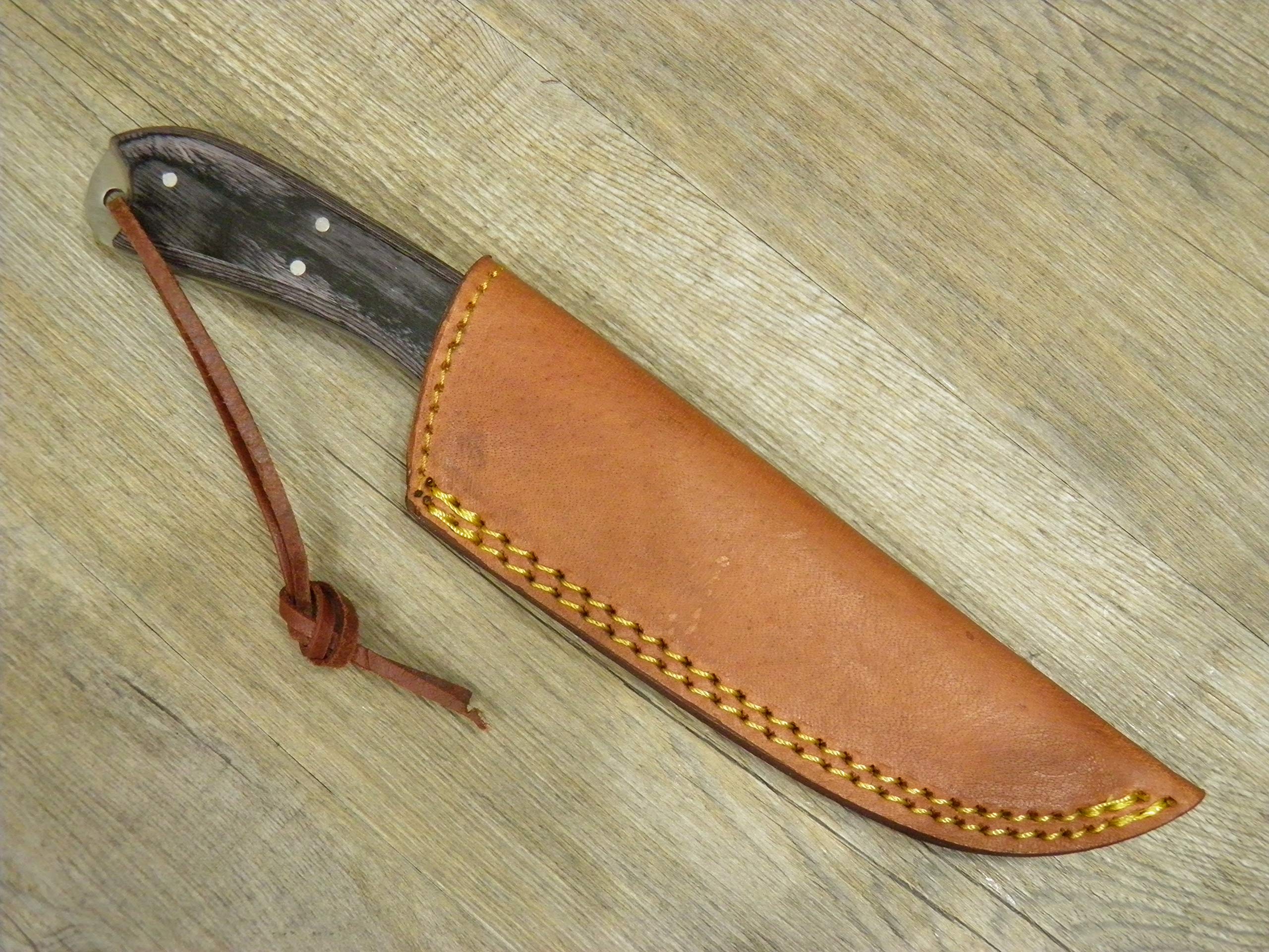 generico Knife Coltello 22,5 CM Sportivo da Caccia Pesca Sopravvivenza Fodero 70101