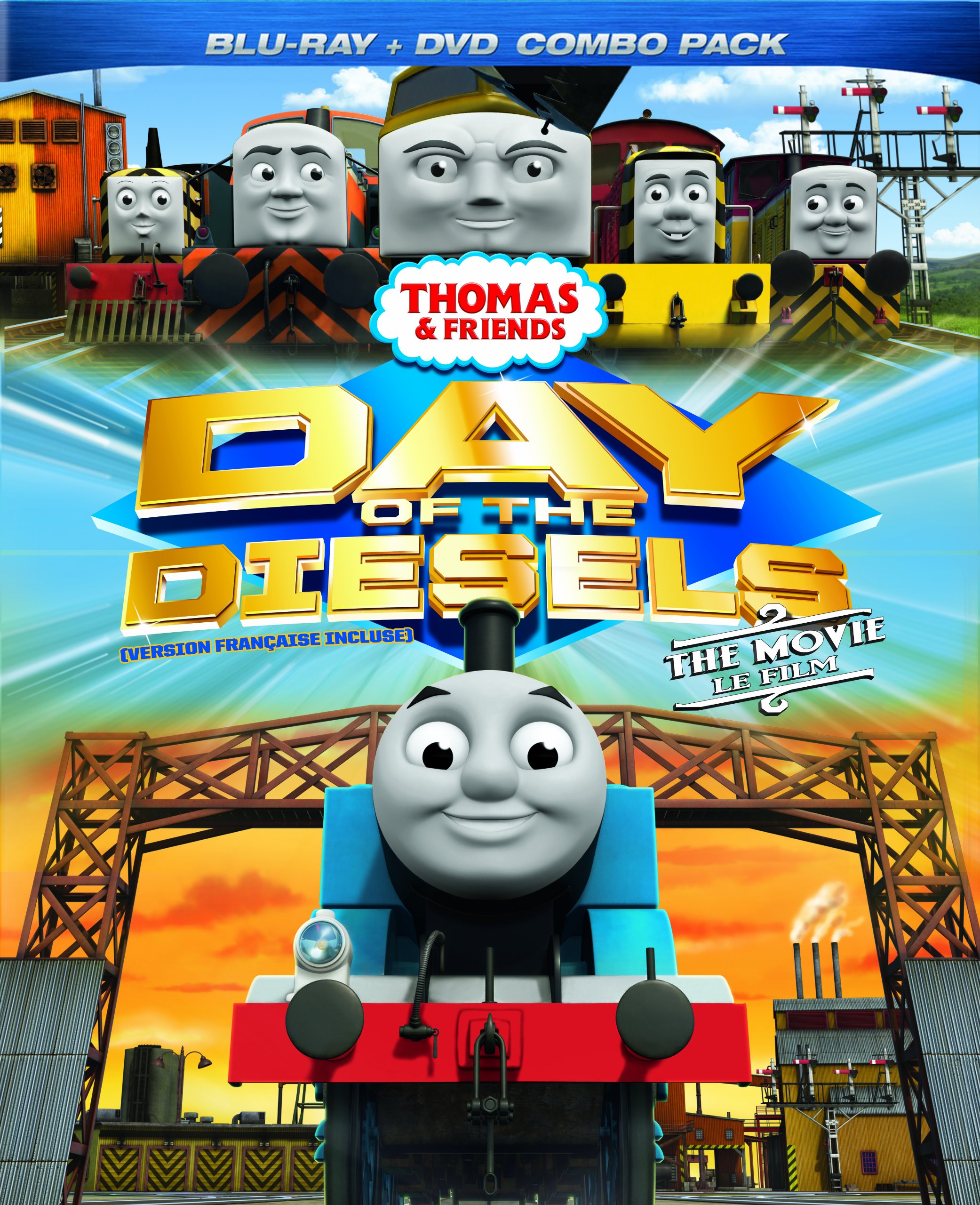 Thomas & Friends: Day of the Diesels (Bilingual) [Blu-ray + DVD] [Blu-ray]