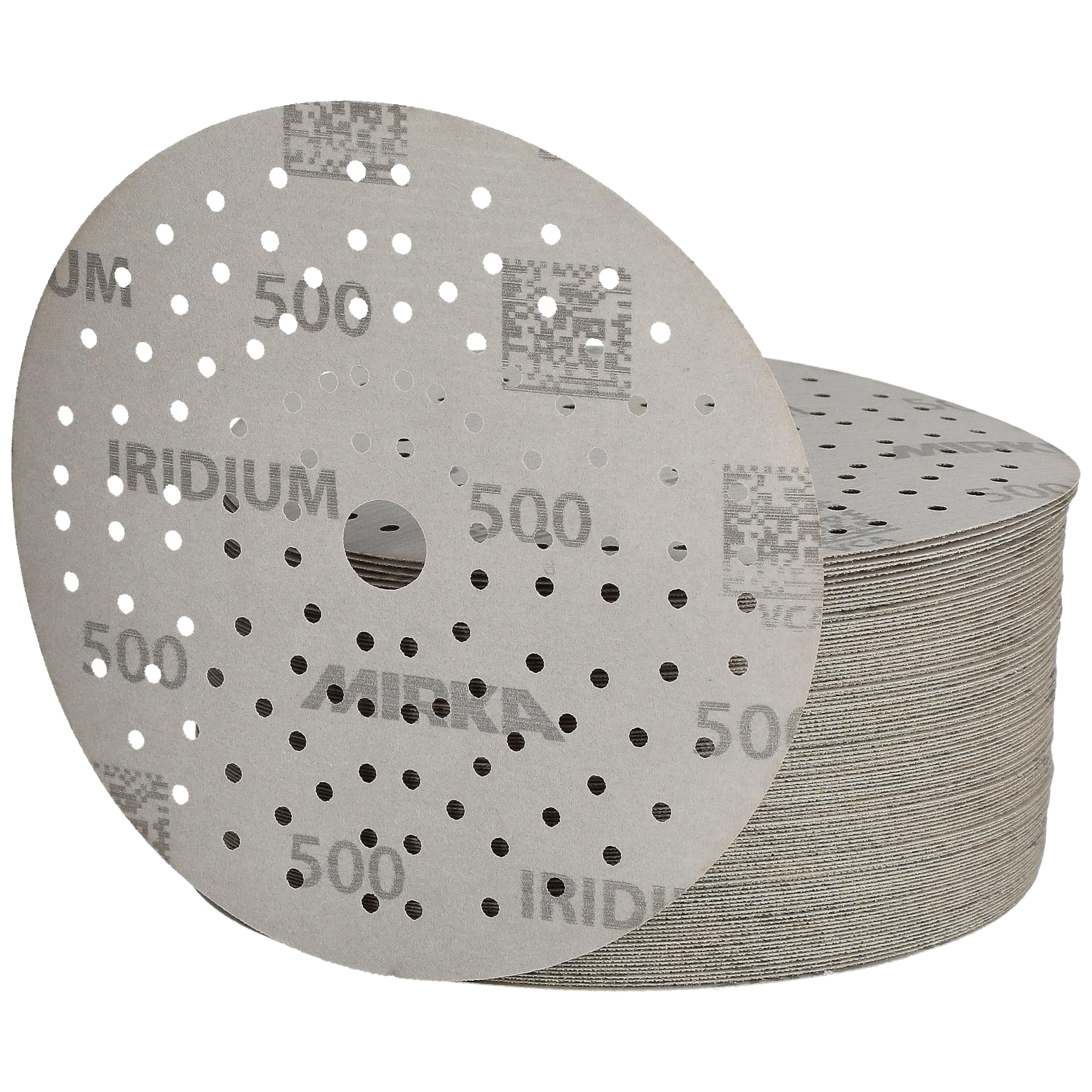 Mirka papier ścierny Iridium 150 mm rzep 121 otworów ziarnistość 500