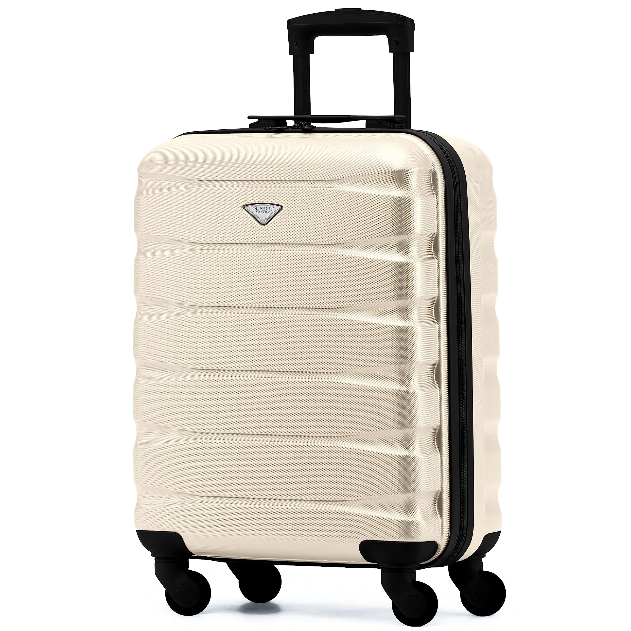 Flight Knight Lightweight 4 Wheel ABS Hard Case Medium Suitcase Approved for Over 100 Airlines Including easyJet, British Airways, Ryanair, Jet2, Emirates & Many More - Check-in Medium Size 25" — view 236