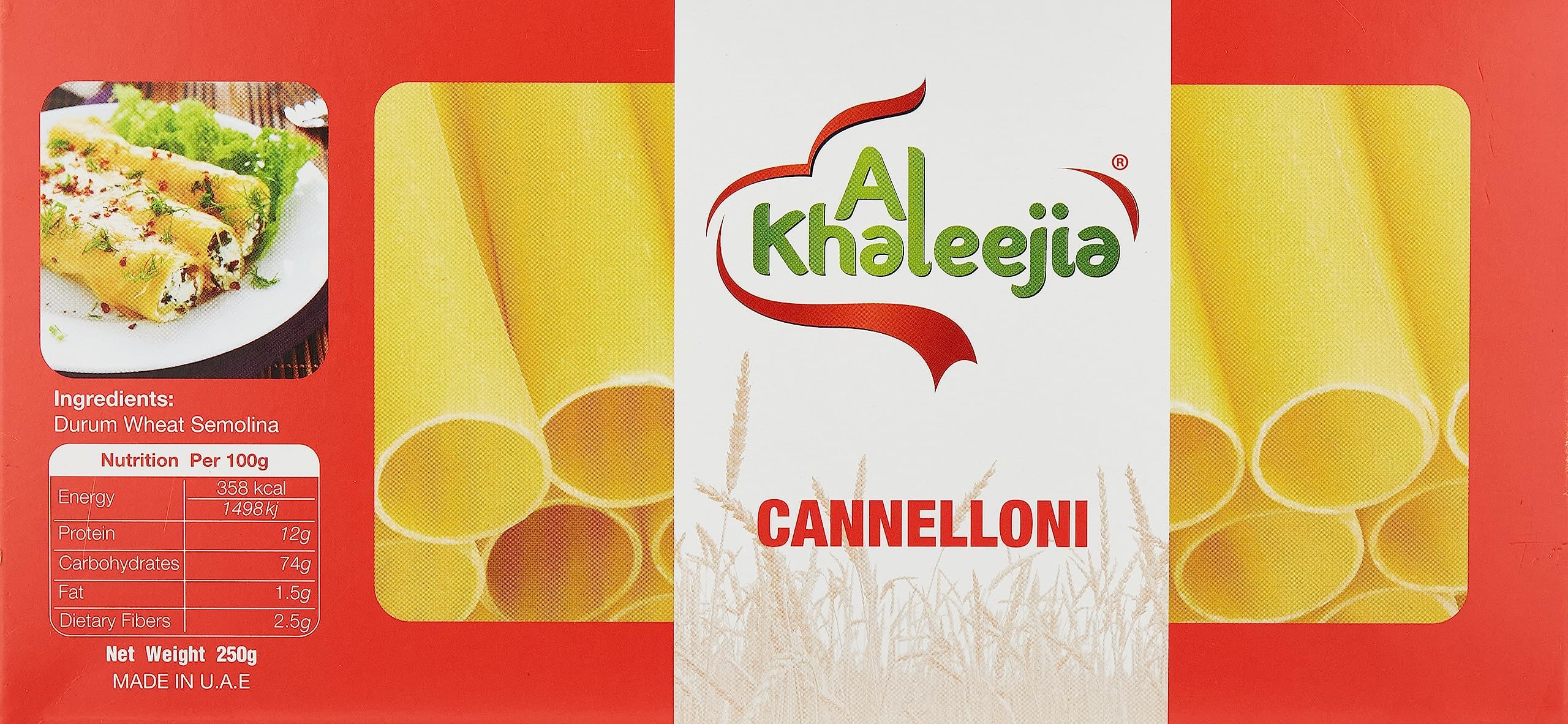 Al Khaleejia Cannelloni, 250 gm