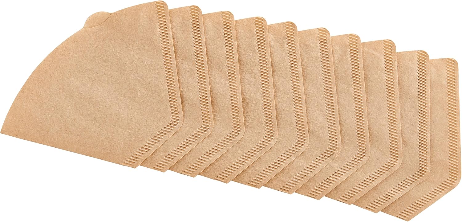 Beyond Gourmet Unbleached Coffee Filters, Number1 Size, Made in Sweden, Brews 1 to 2 Cups, Box