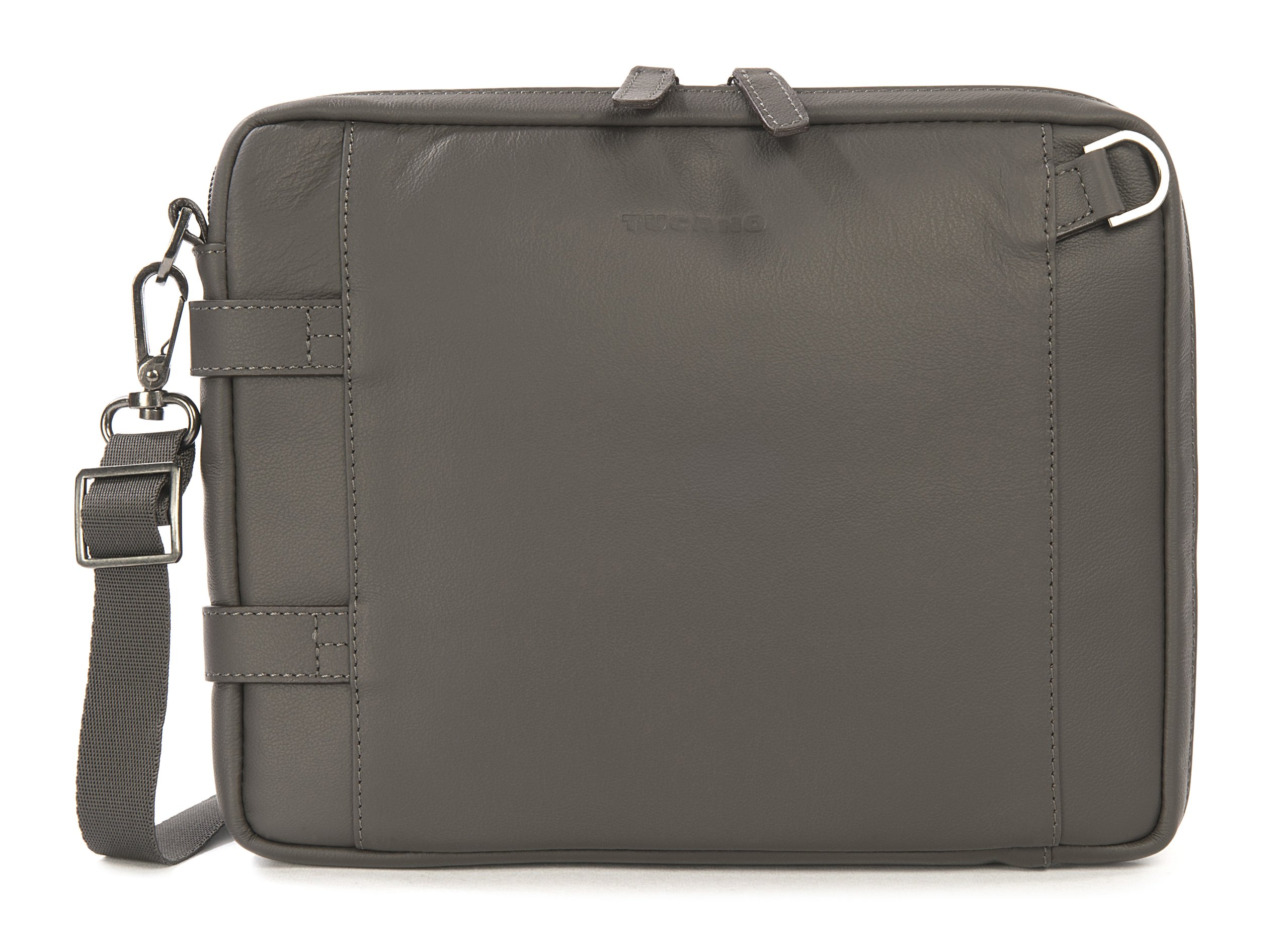 Tucano Tema Shoulder Borsa a Tracolla in Vera Pelle per iPad e Tablet