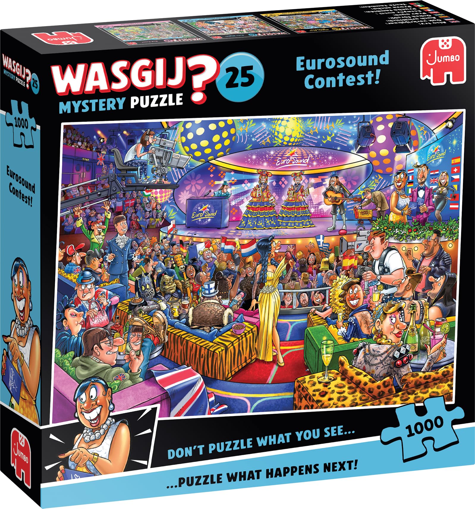 セール❗️セット　3点　Jumbo WASGIJ ジグソーパズル　1000ピース Jumbo- Puzzle para Adultos (1110100591) : Amazon.es: Juguetes y juegos