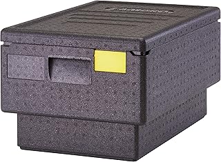 Cambro Cam Gobox - Contenitore isotermico Epp, Colore Nero, 60 x 41 x 32 cm
