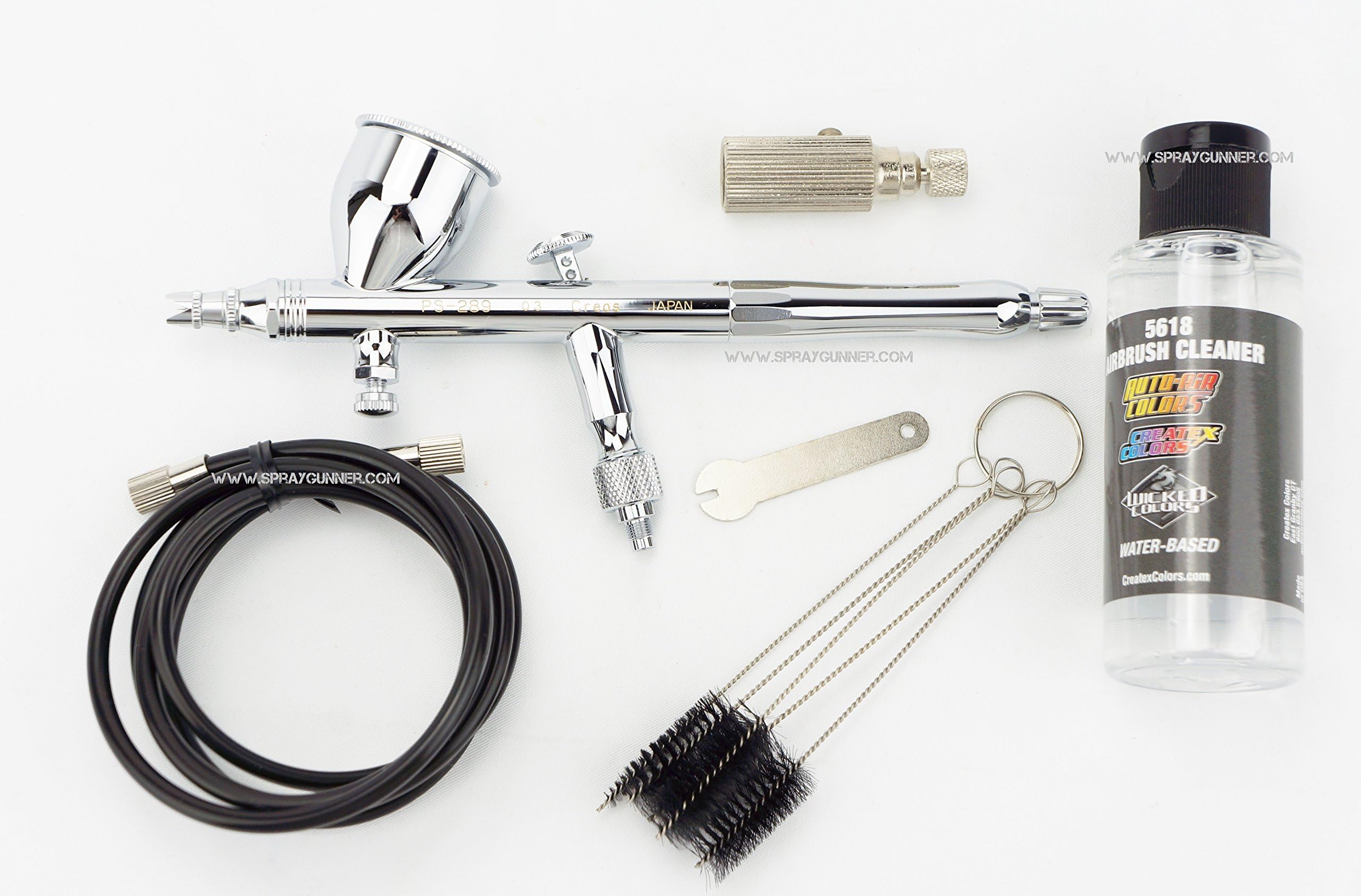 MR. Airbrush Procon Boy GSI Creos PS-289 Platinum mr hobby Airbrush 0.3mm Nozzle with Bonus by SprayGunner