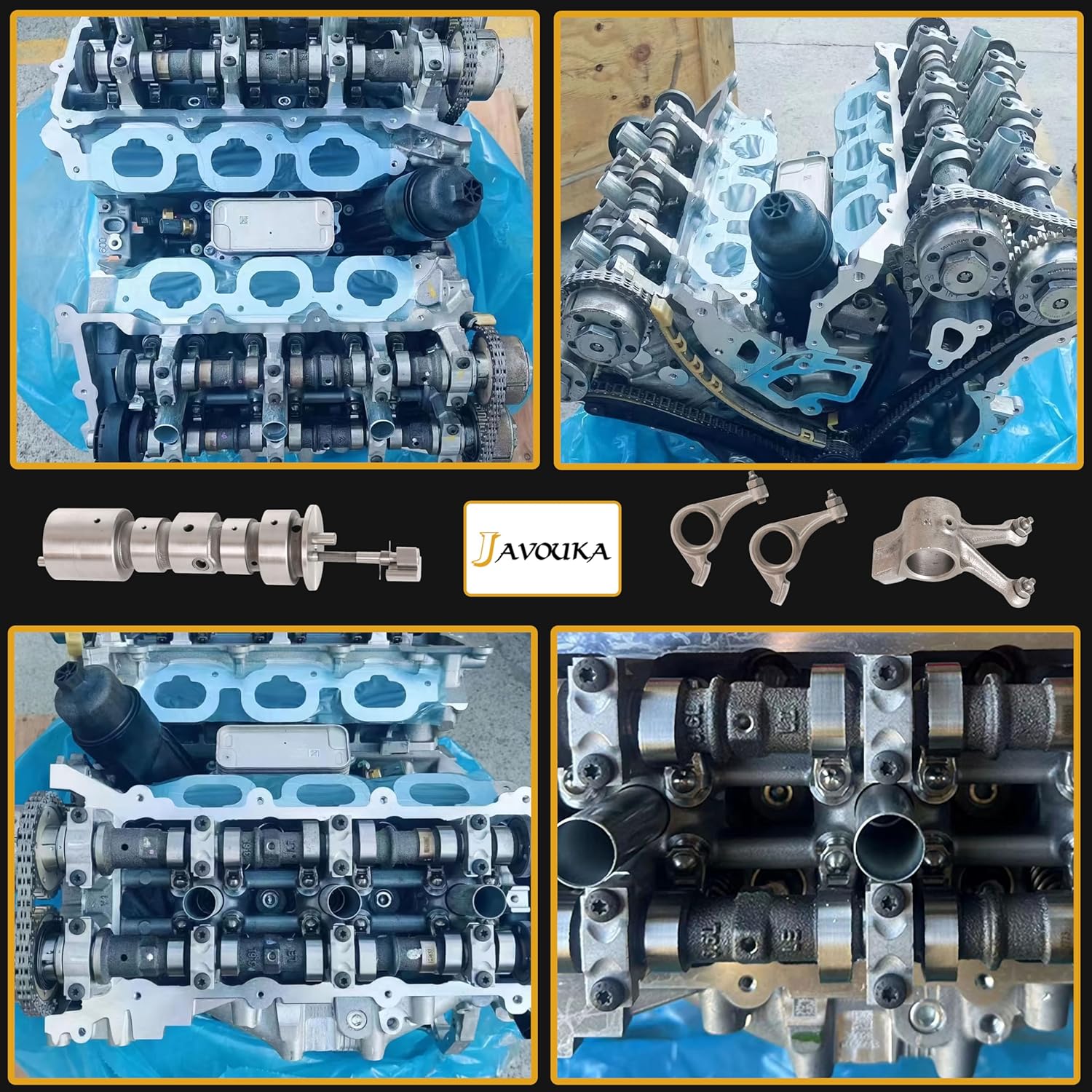Camshaft Rocker Arm Kit Fit for Polaris Sportsman 400 450 500 for Magnum 425 for Big-Boss 500 for Scrambler 400 450 for ATP 500 for Xpedition 425 1995-2014 Replaces OE#3086212 3084910