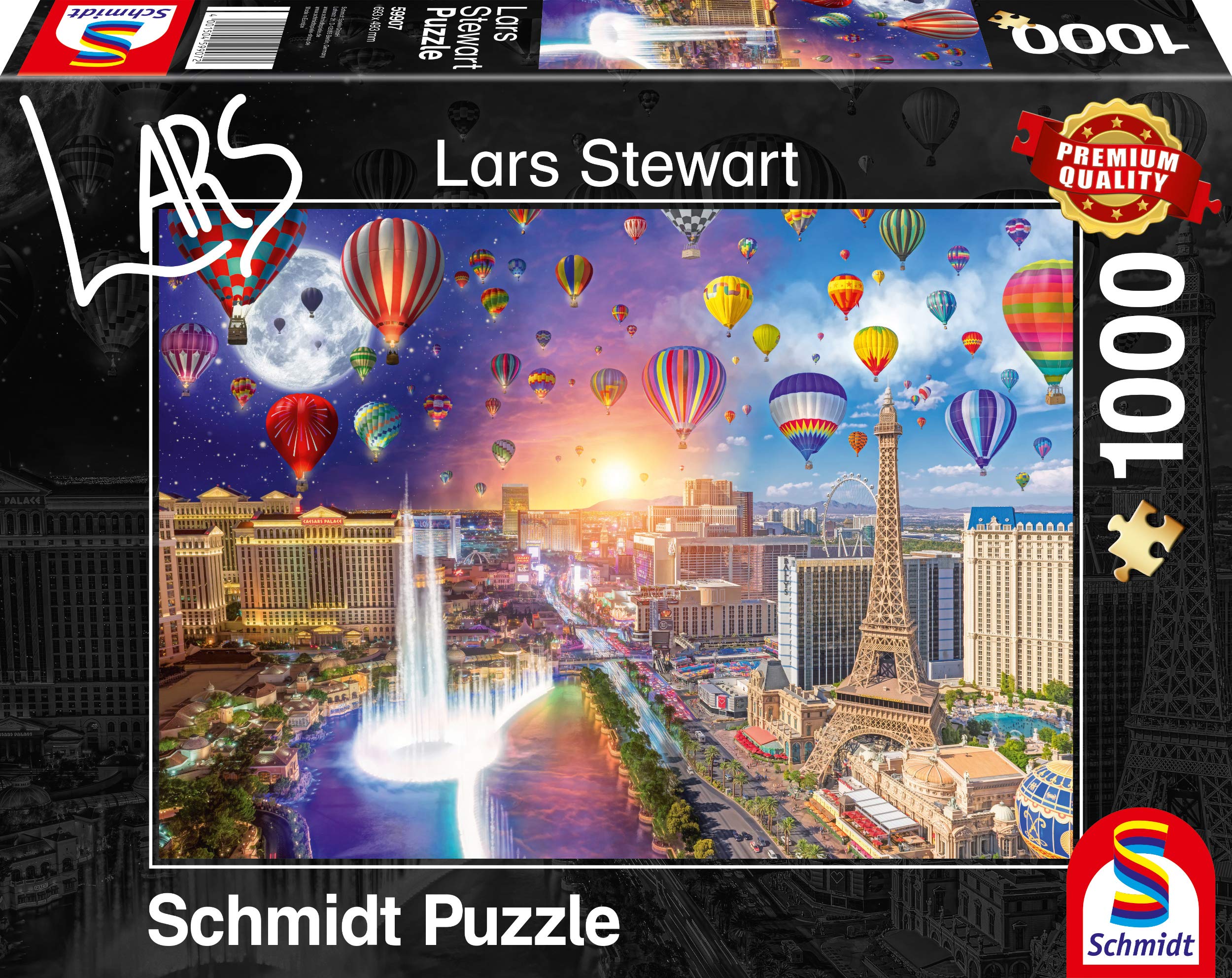 Schmidt CGS_59697 Puzzle, Multicolor, (1000pc