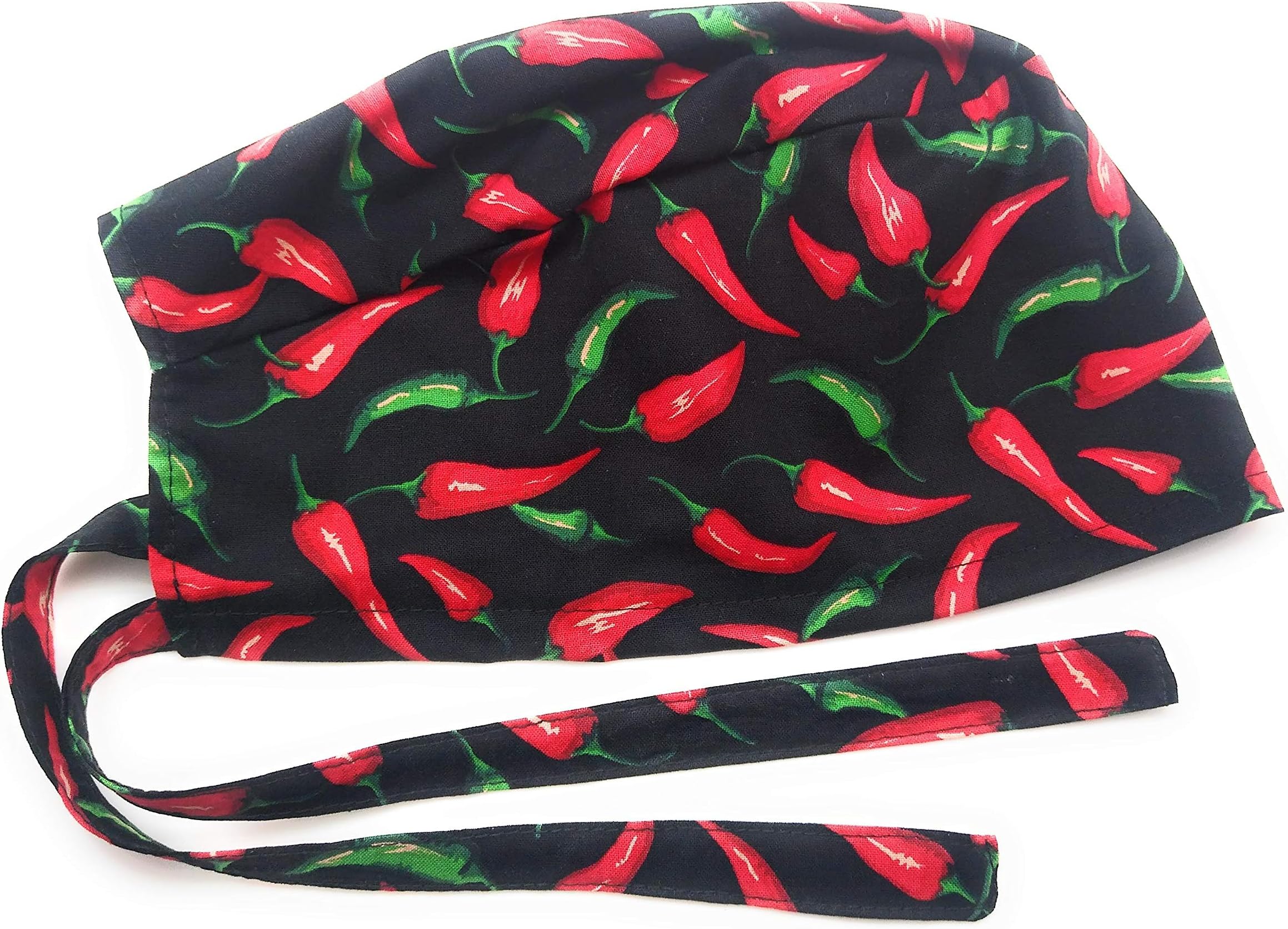 OnebasispointScrub Hat Chili Peppers Fiesta Fabric Cap Do-Rag Skull
