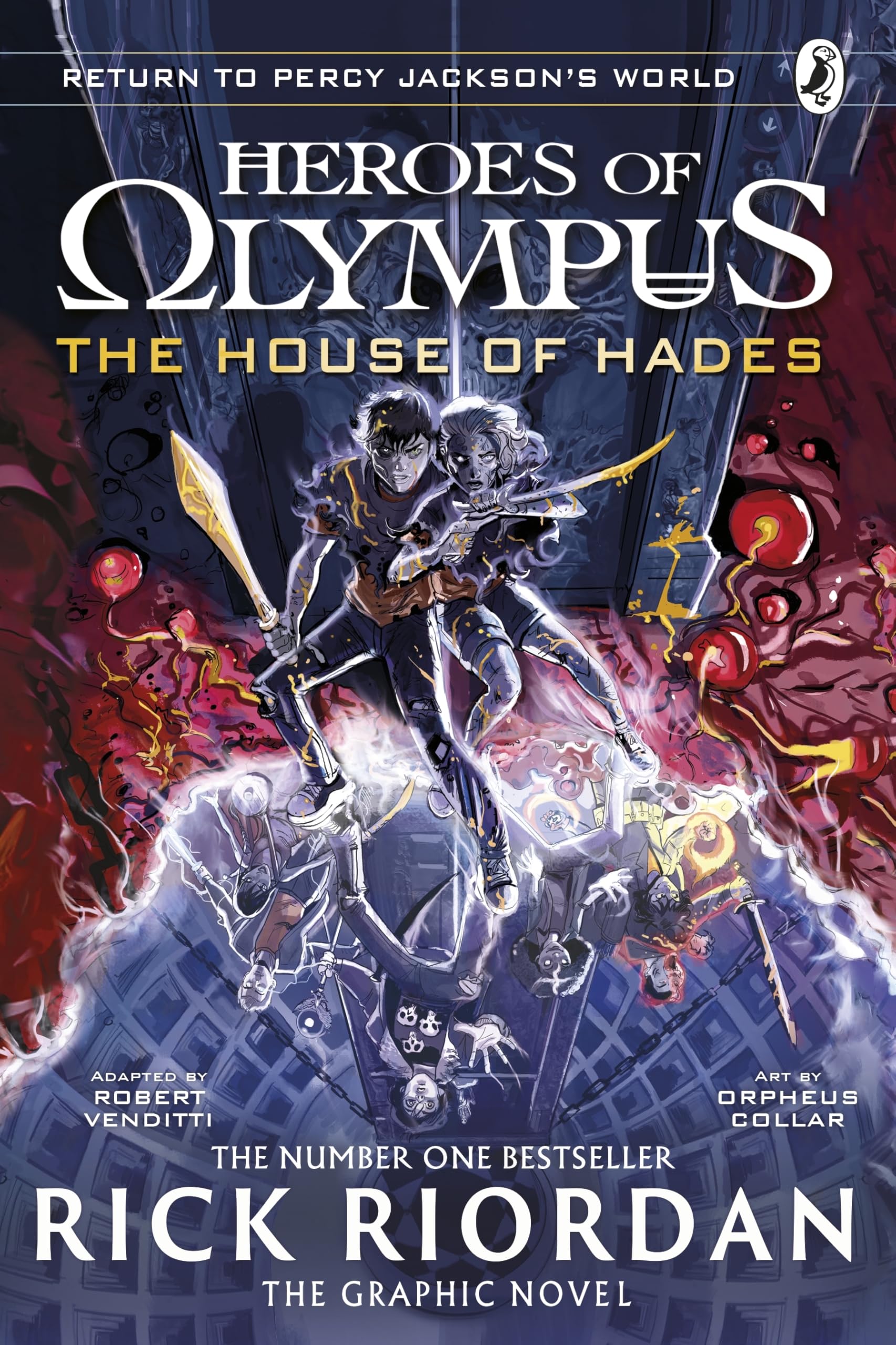 The House of Hades: The Graphic Novel (Heroes of Olympus Book 4) (Heroes of Olympus Graphic Novels, 4)