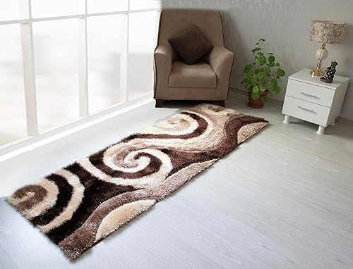 Miniatura 2 de Msrugs Monaco Collection - Alfombra de sala de estar contemporánea., 500-gris