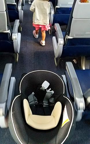 Miniatura 5 de Holm Airport Car Seat Stroller Travel Cart and Child Transporter - Un rodillo para asiento de coche para viajar. Plegable, almacenable y guardable